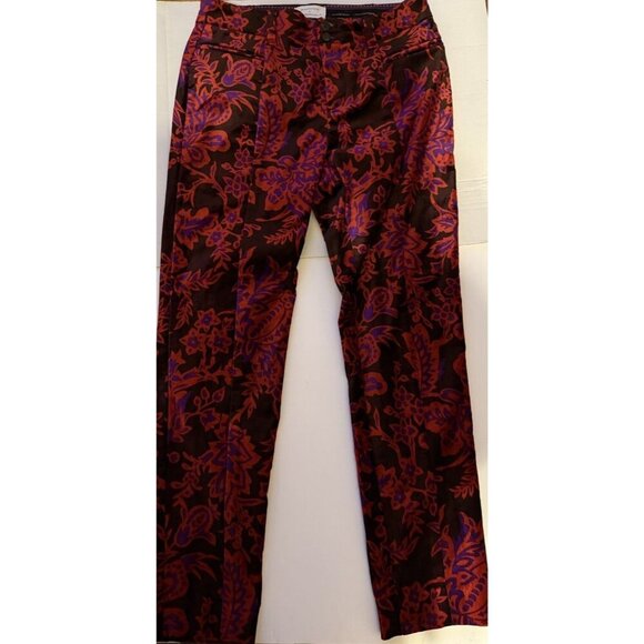 Anthropologie Pants - The Essential Slim By Anthropologie Pants‎ Women's Sz 0 Fairygoth Velvet